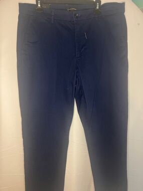 Banana Republic Navy Blue Men's Chinos